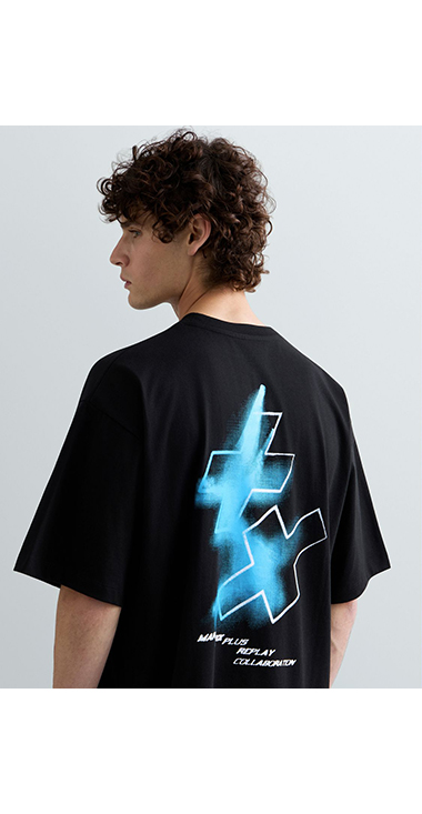 REPLAY &times; MARTIN GARRIX グラフィックTEE MARTIN 詳細画像